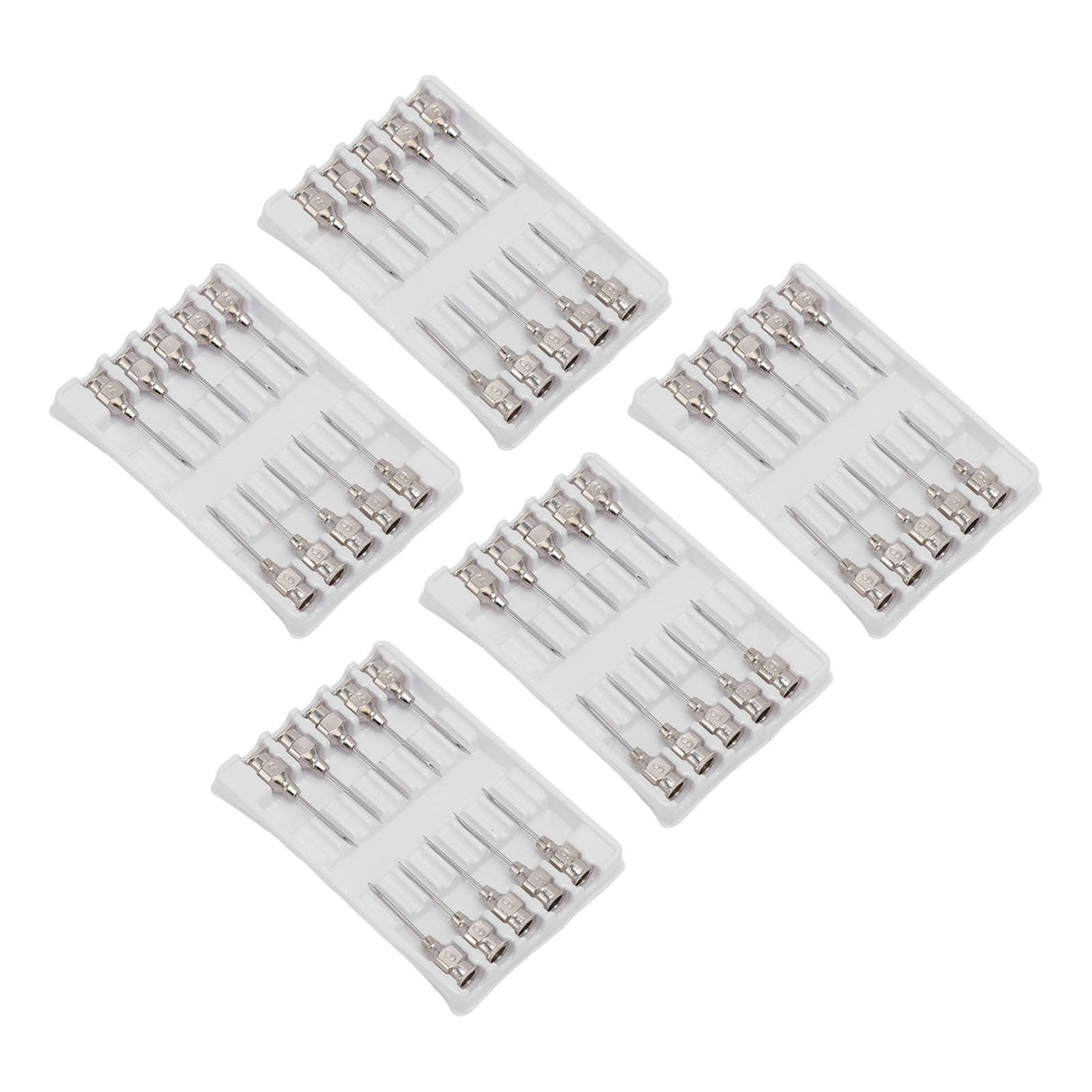 Poultry Injection Needles Stainless Steel Bovine Pig Injection Needle Cow Pig Injection Needle Accessories 9x15mm / 0.4x0.6in