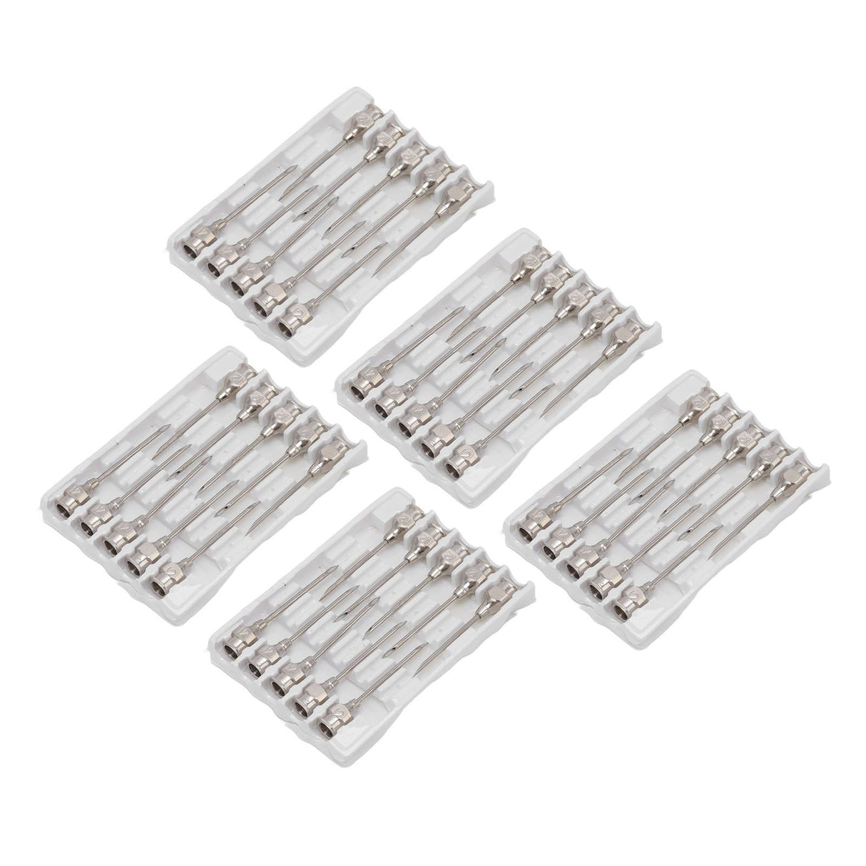 Poultry Injection Needles Stainless Steel Bovine Pig Injection Needle Cow Pig Injection Needle Accessories 12x25mm / 0.5x1.0in
