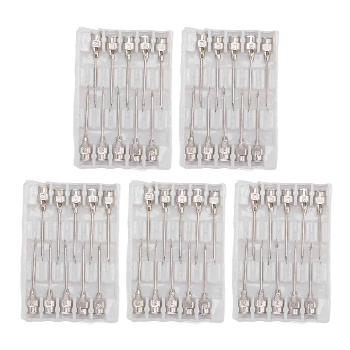 Poultry Injection Needles Stainless Steel Bovine Pig Injection Needle Cow Pig Injection Needle Accessories 12x25mm / 0.5x1.0in