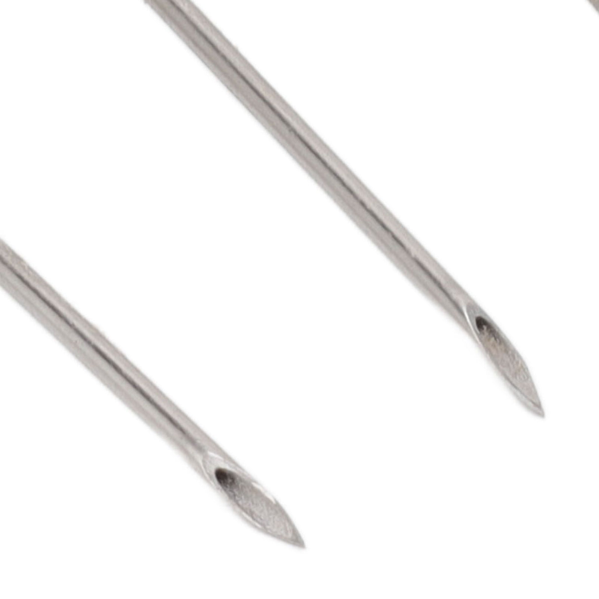 Poultry Injection Needles Stainless Steel Bovine Pig Injection Needle Cow Pig Injection Needle Accessories 12x25mm / 0.5x1.0in