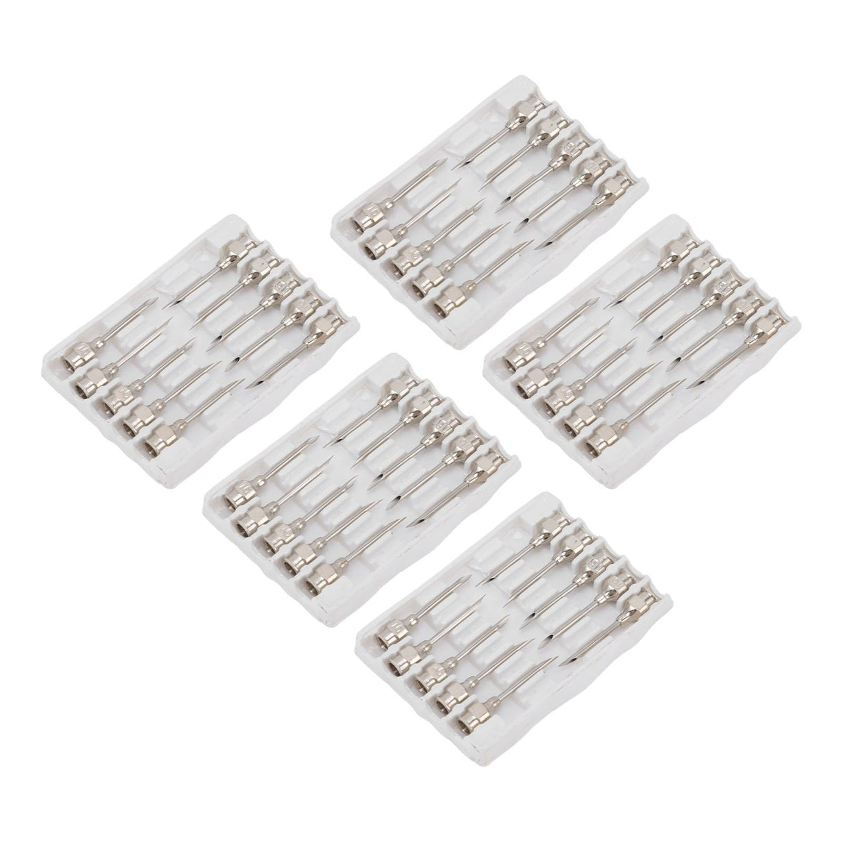 Poultry Injection Needles Stainless Steel Bovine Pig Injection Needle Cow Pig Injection Needle Accessories 16x20mm / 0.6x0.8in