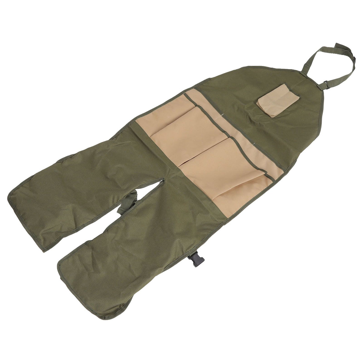 Gardening Apron 600D Oxford Fabric Wear Resistant Durable Adjustable Buckle Work Apron for Garden Yard Farm