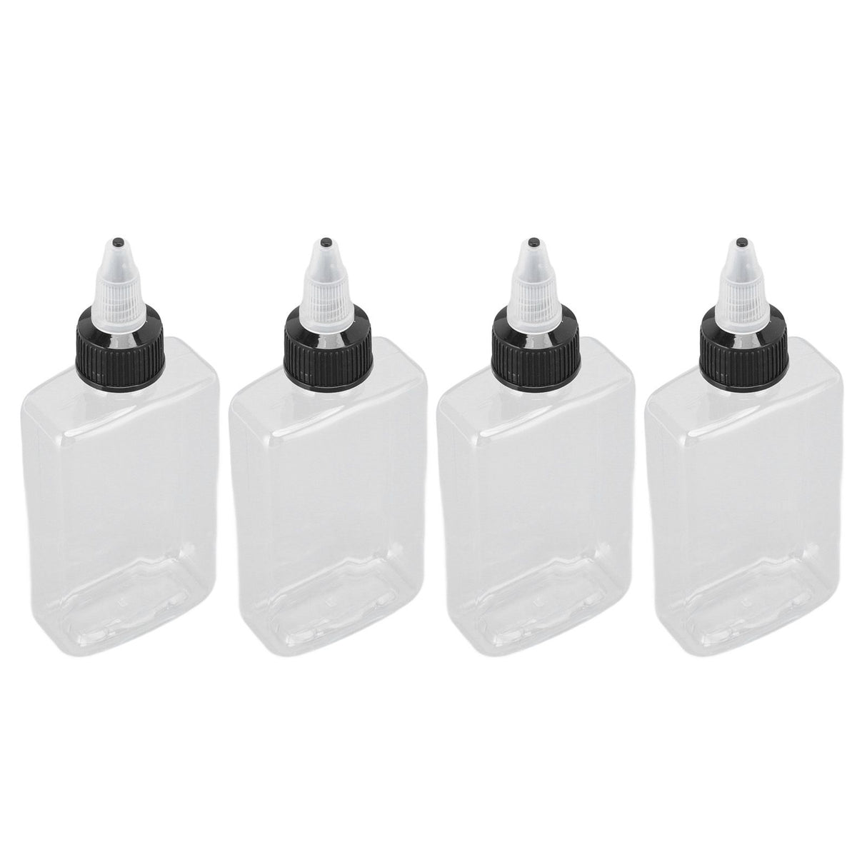 4 Pcs Seasoning Bottle 100ML Portable Sealed Reusable Dispensing Oil Bottle Seasoning Bottle for Outdoor BBQ Camping