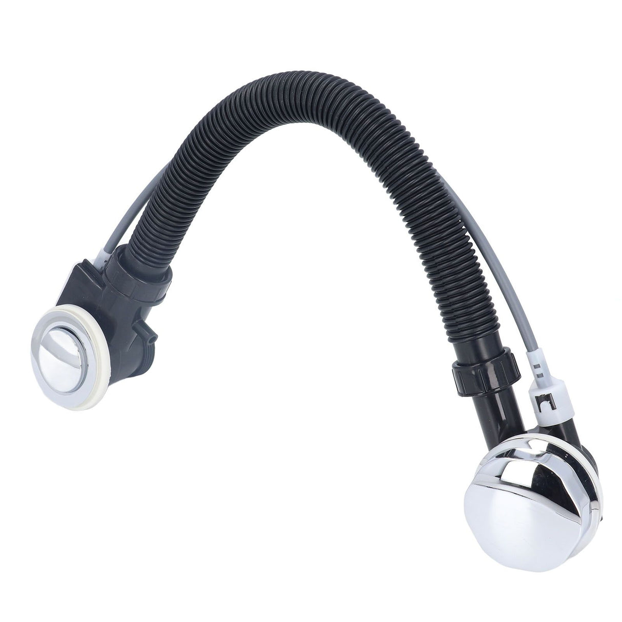 Bathtub Overflow Drainer Concealed Flexible SPA Bathtub Overflow Drain Pipe for Kitchen Bathroom