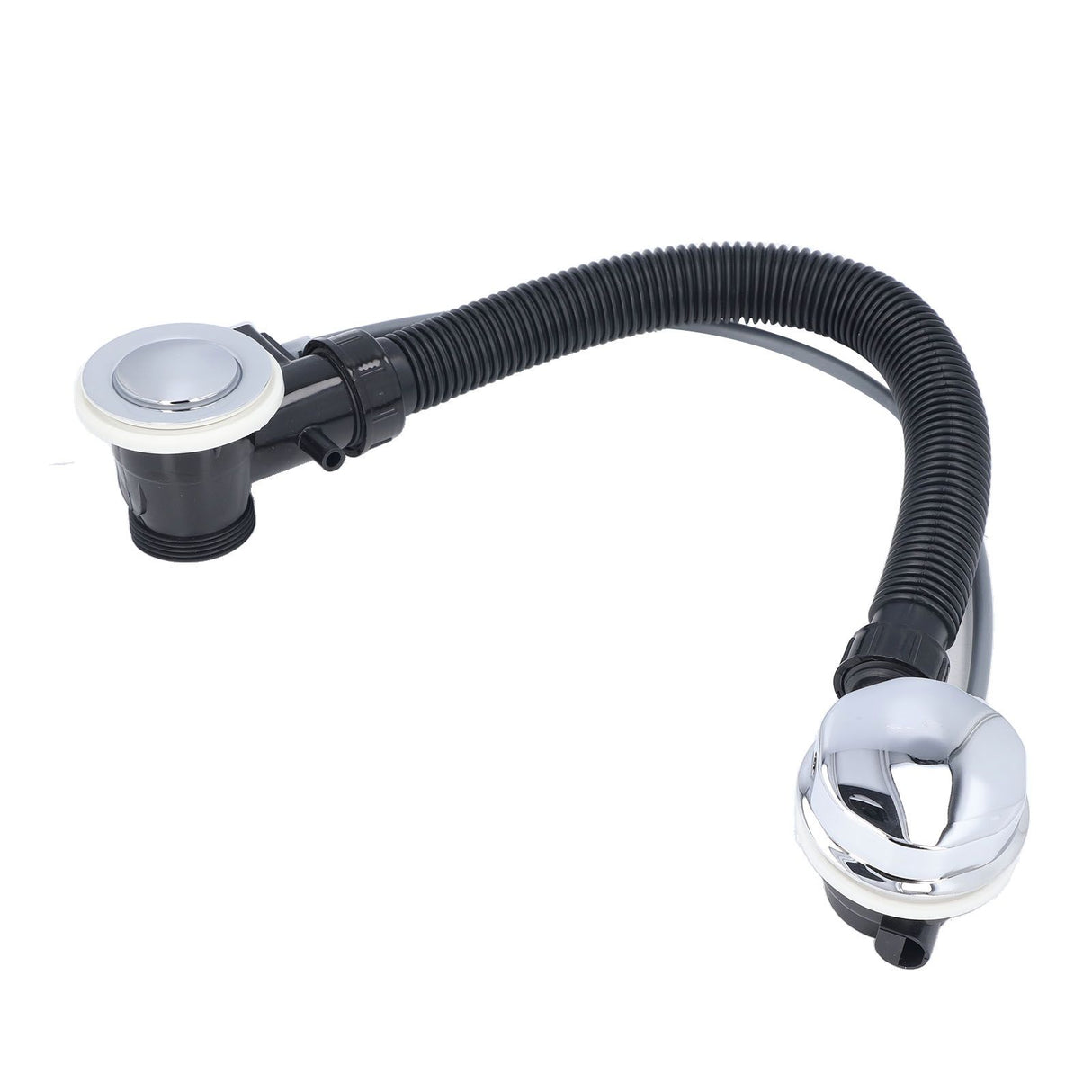 Bathtub Overflow Drainer Concealed Flexible SPA Bathtub Overflow Drain Pipe for Kitchen Bathroom