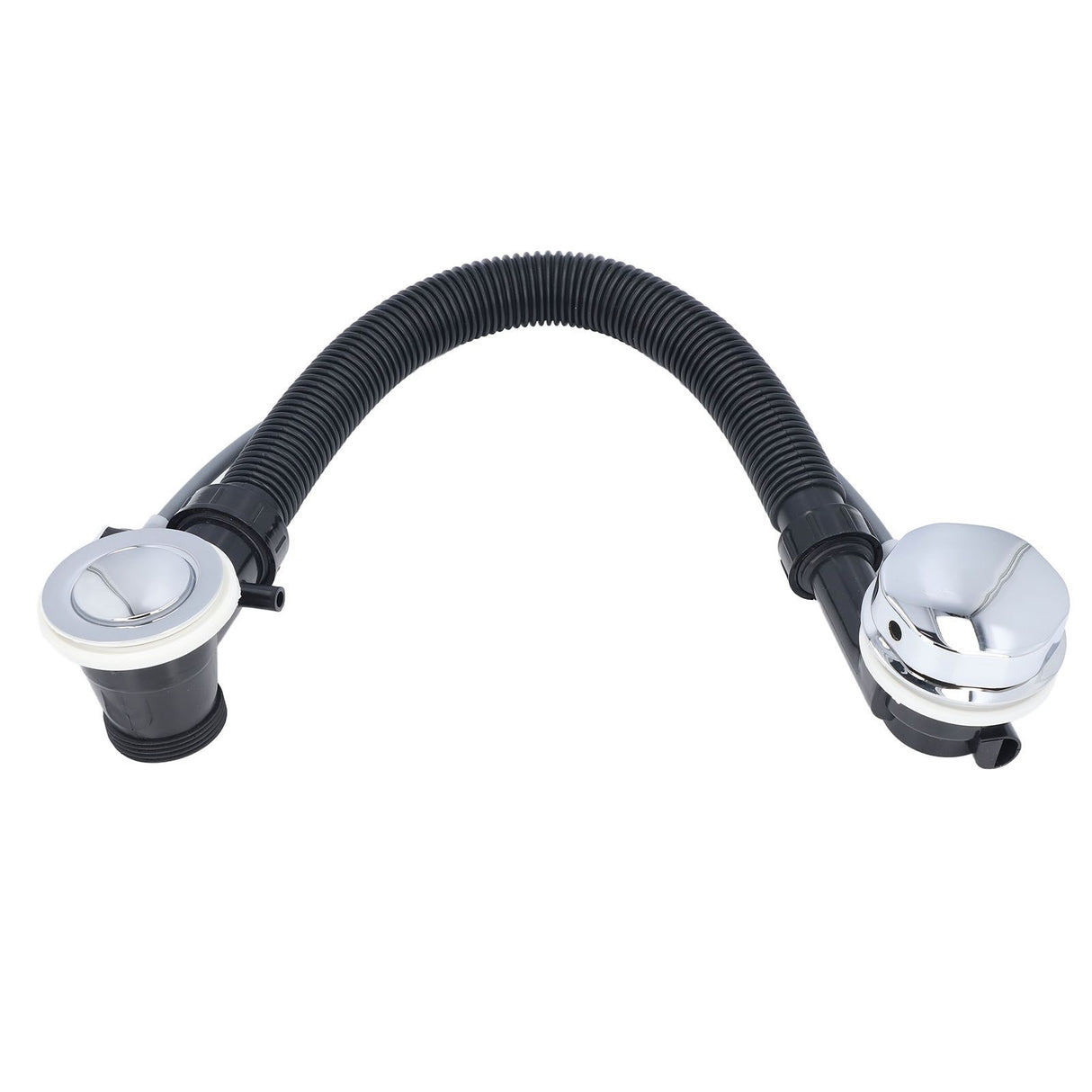 Bathtub Overflow Drainer Concealed Flexible SPA Bathtub Overflow Drain Pipe for Kitchen Bathroom