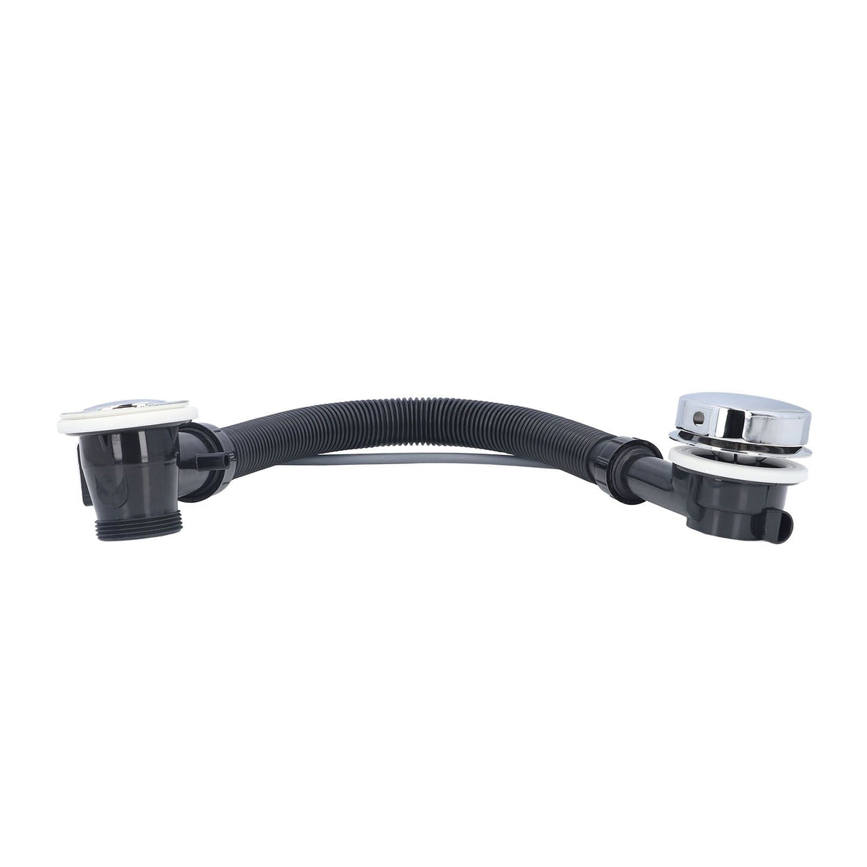 Bathtub Overflow Drainer Concealed Flexible SPA Bathtub Overflow Drain Pipe for Kitchen Bathroom
