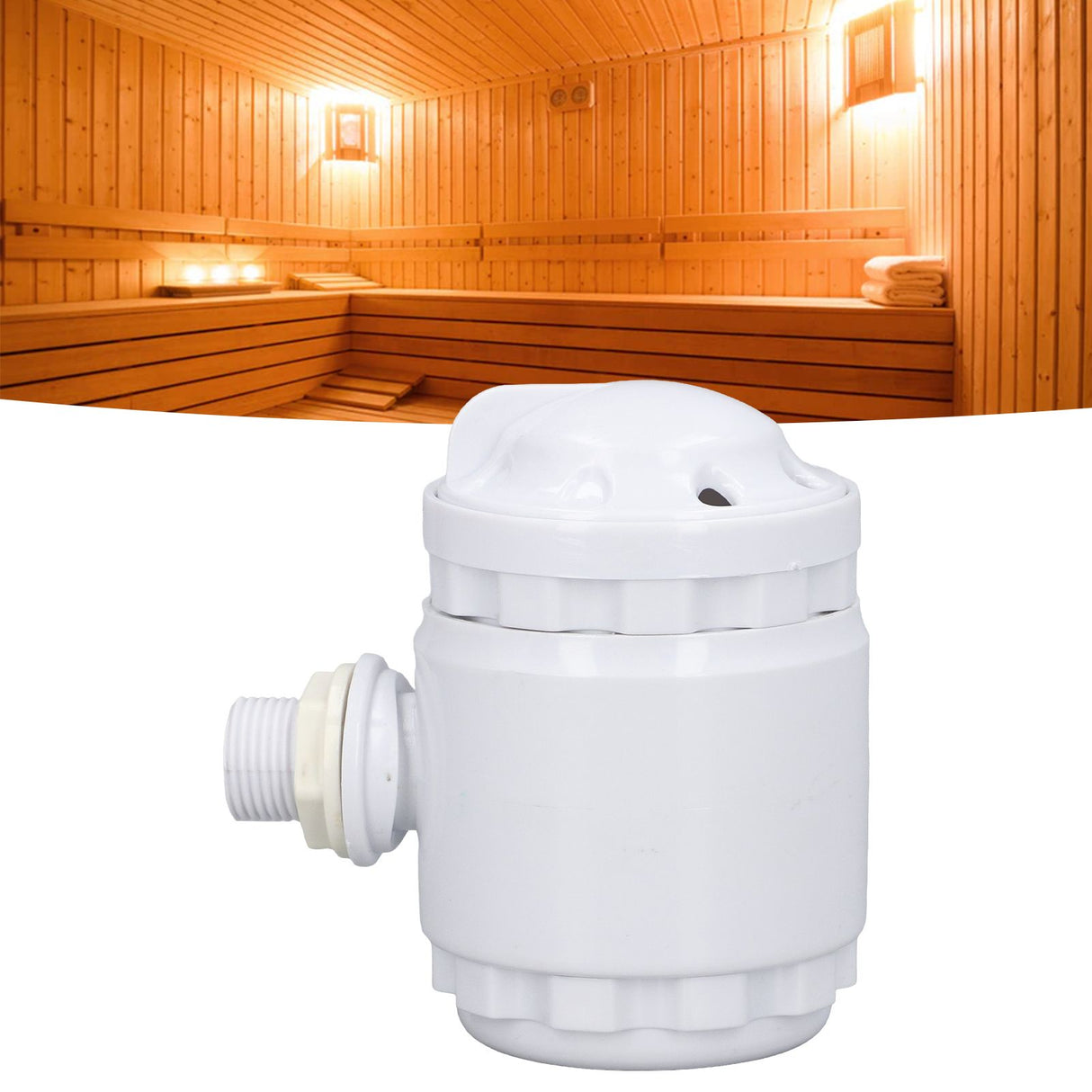 Steam Outlet G1/2 Male Thread Steam Generator Nozzle for Sauna Room SPA Room with Aromatherapy Function
