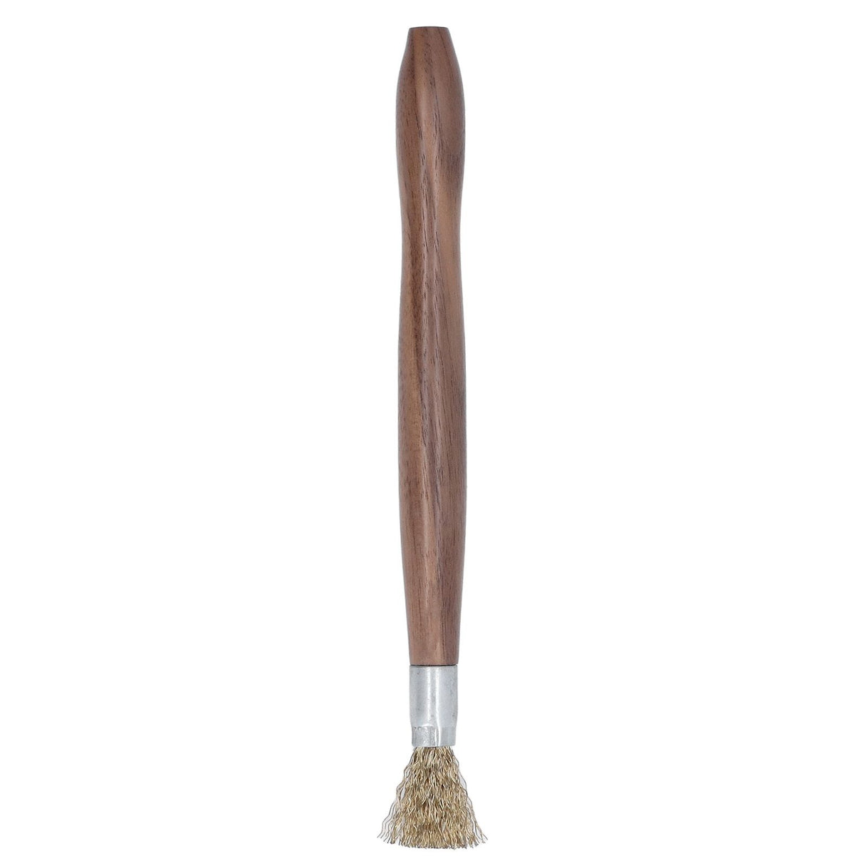 Steel Wire Brush Wearable Rust Proof Wood Handle Professional Bonsai Cleaning Tool for Potted Plants