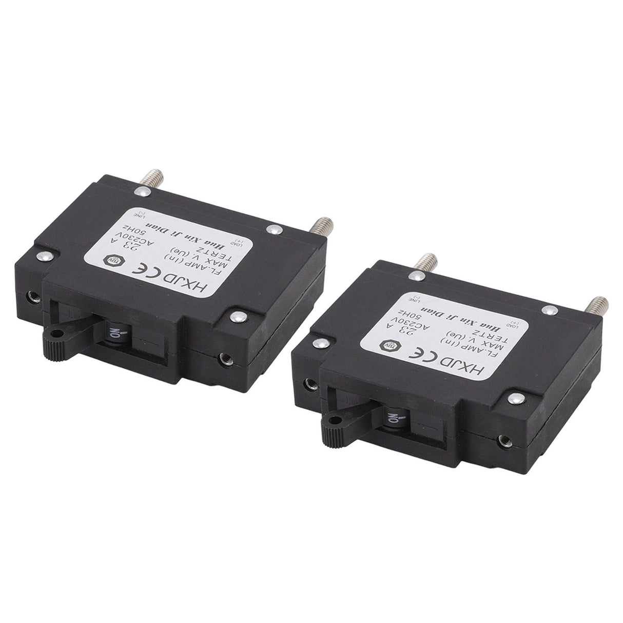 2pcs 23A Circuit Breaker Safety Professional Petrol Generators Circuit Breaker with Switch for Petrol Generators 230V