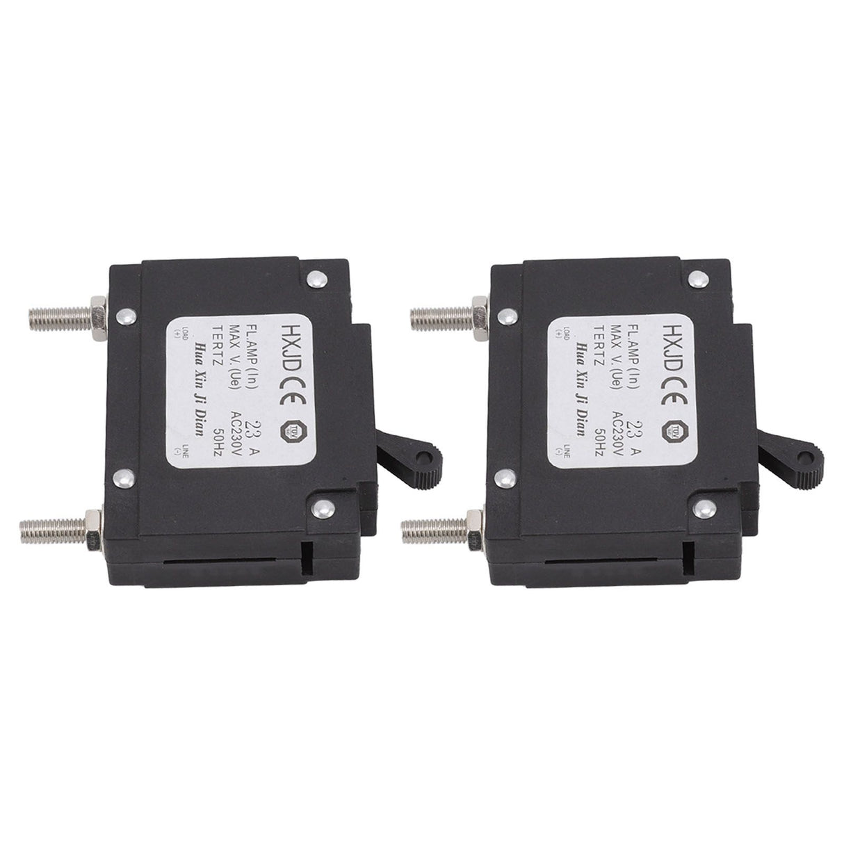 2pcs 23A Circuit Breaker Safety Professional Petrol Generators Circuit Breaker with Switch for Petrol Generators 230V