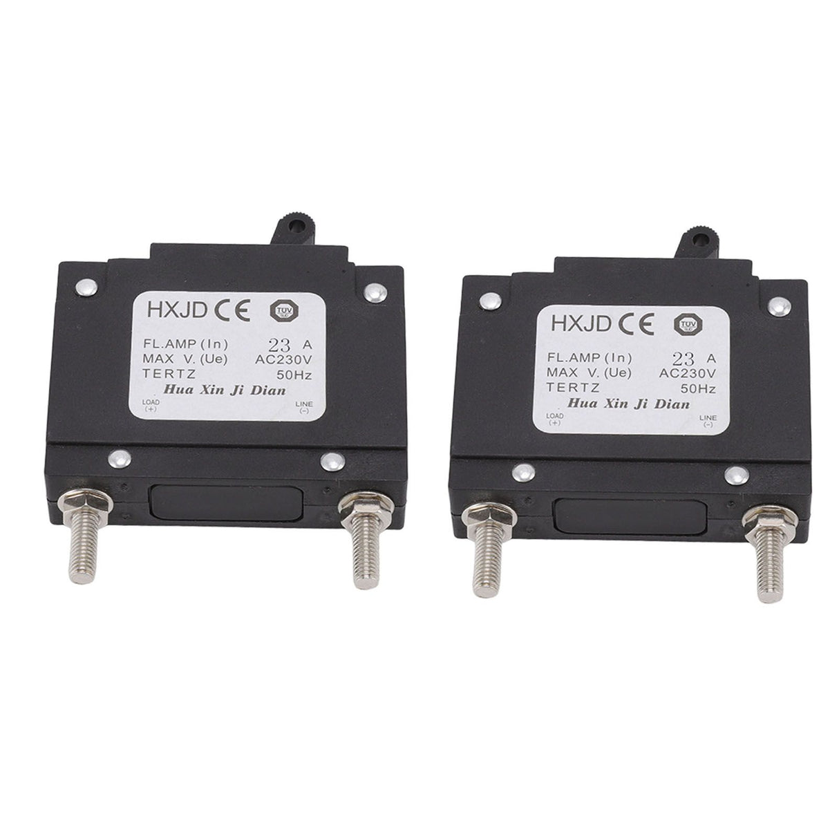 2pcs 23A Circuit Breaker Safety Professional Petrol Generators Circuit Breaker with Switch for Petrol Generators 230V