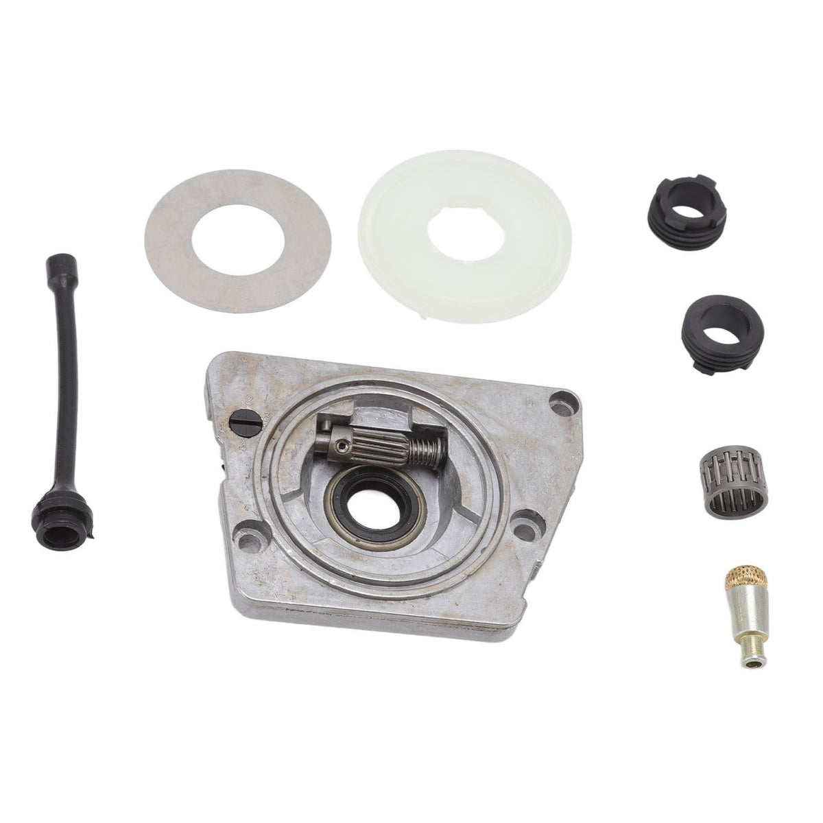 Oil Pump Worm Gear Washer Kit Compatible for HUSQVARNA 61 66 266 268 266XP 268XP 272XP
