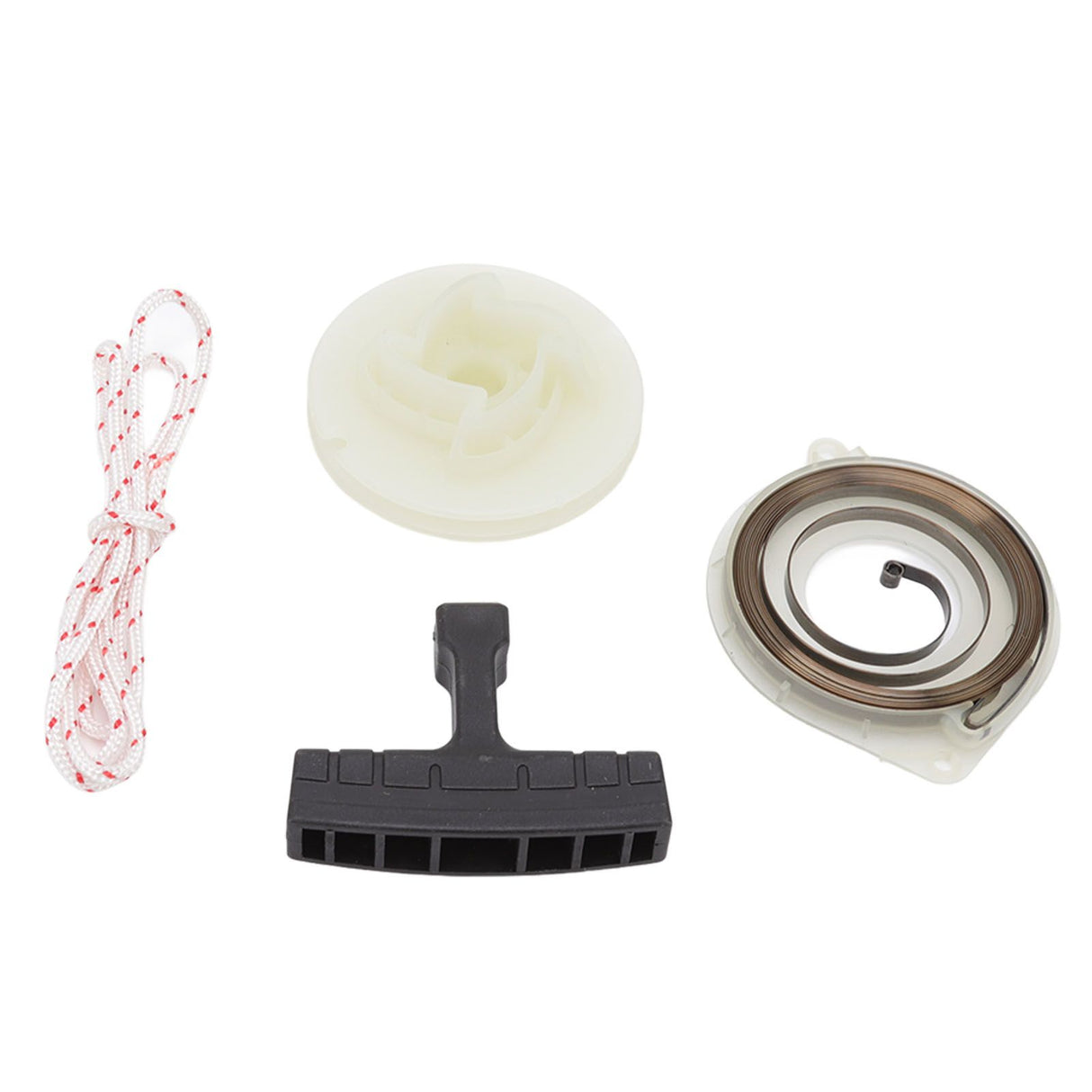Starter Pulley Replacement Pull Start Pulley Spring Grip Rope Kit for Husqvarna 445e 450 455 460