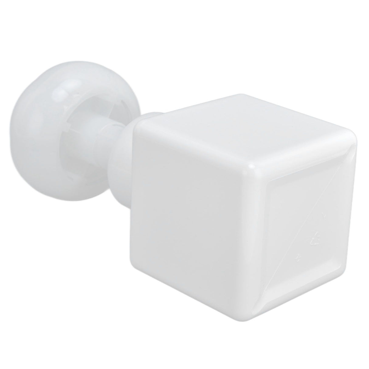 250ml Foaming Bottle PETG Plastic Flower Foam Dispenser Square Bottles for Cosmetic PackagingWhite