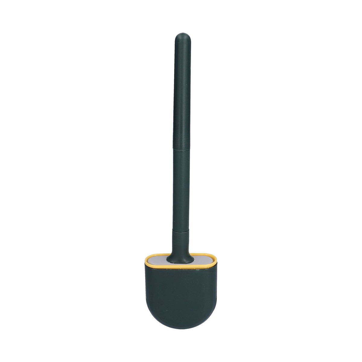 Wall Mounted Toilet Brush Drying Holder Set with Detachable Handle Cleaning Tool for Home Hotel BathroomGreen