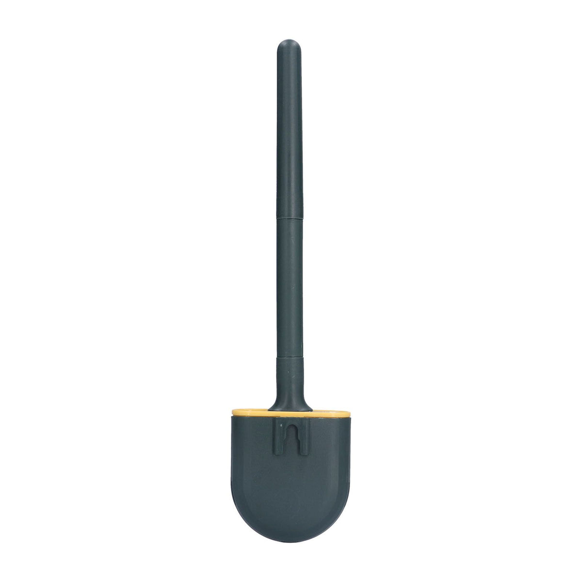 Wall Mounted Toilet Brush Drying Holder Set with Detachable Handle Cleaning Tool for Home Hotel BathroomGreen