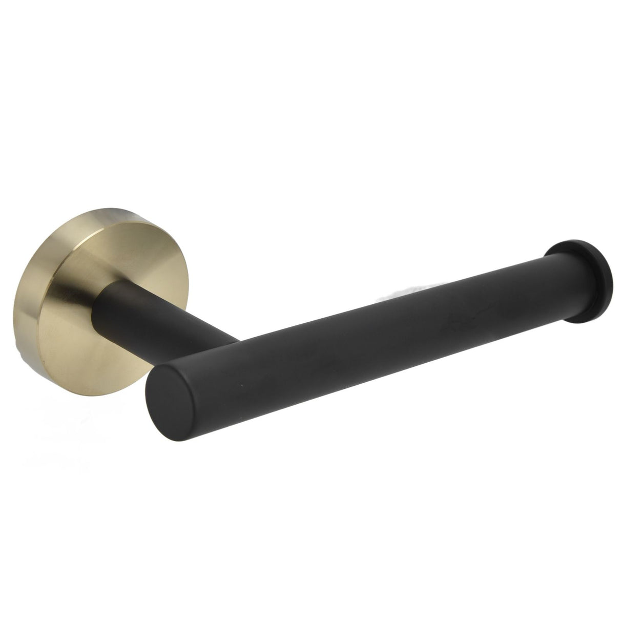 Wall Mounted Toilet Paper Holder 304 Stainless Steel Tissue Roll Holder for Bathroom Toilet Black Gold