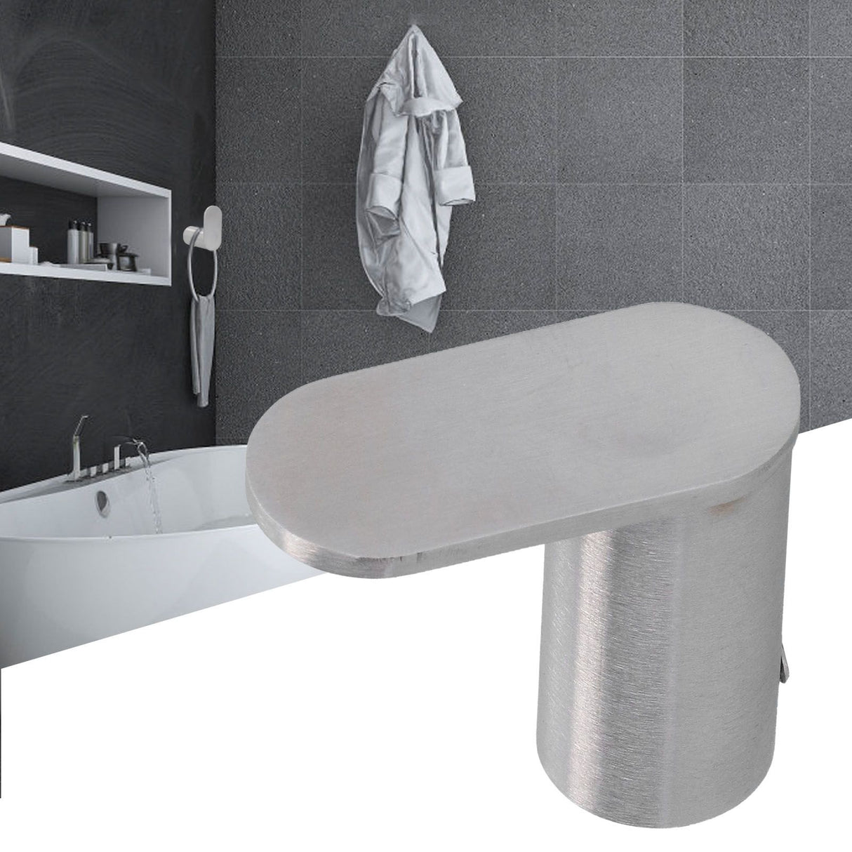 Towel Hook Stainless Steel Sturdy Durable Fashionable Rustproof Scratch Resistance Bathroom Hooks