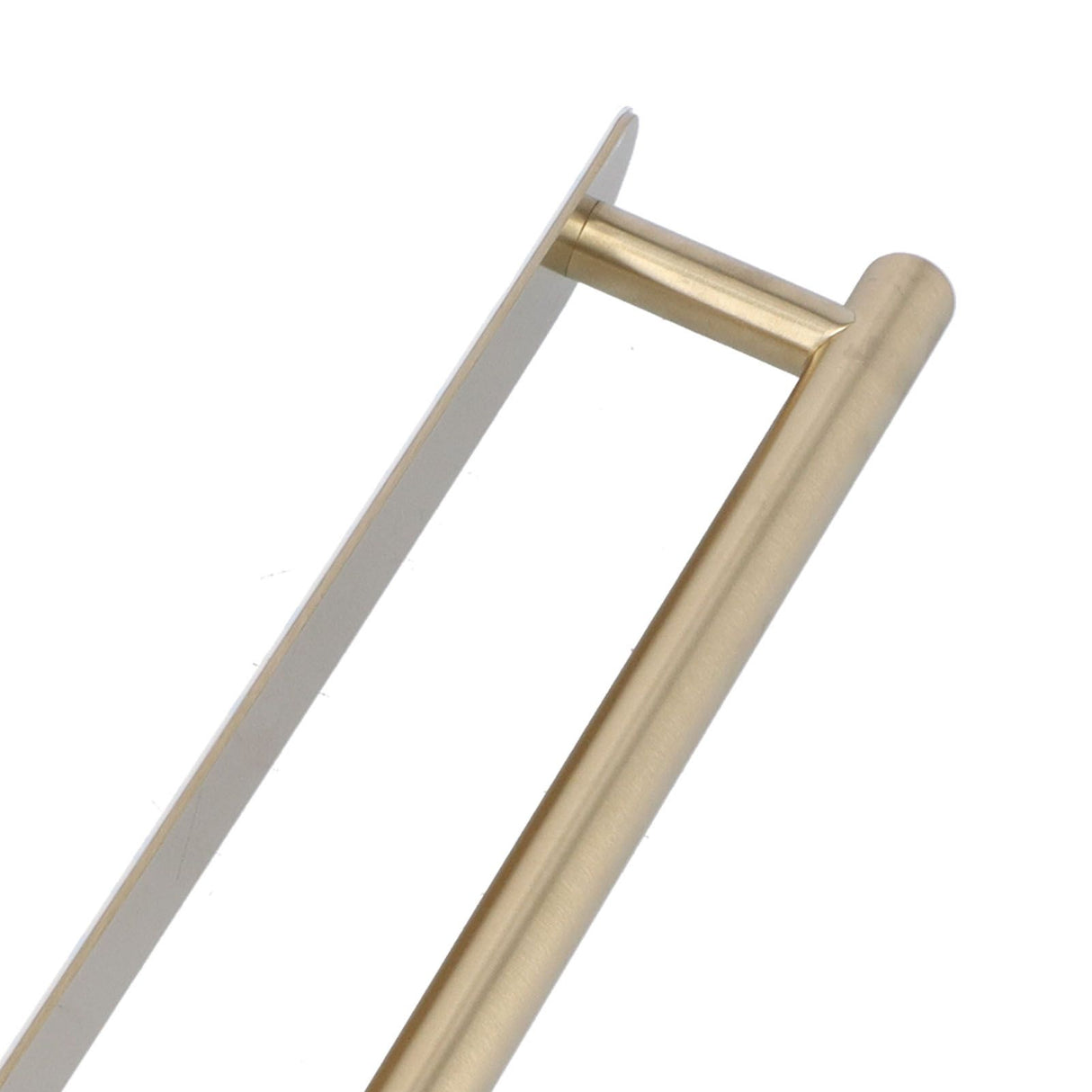 Single Rod Towel Bar 304 Stainless Steel Wall Mount Adhesive Kitchen Dish Cloth Hanger Brushed Towel Rack for Home40cm