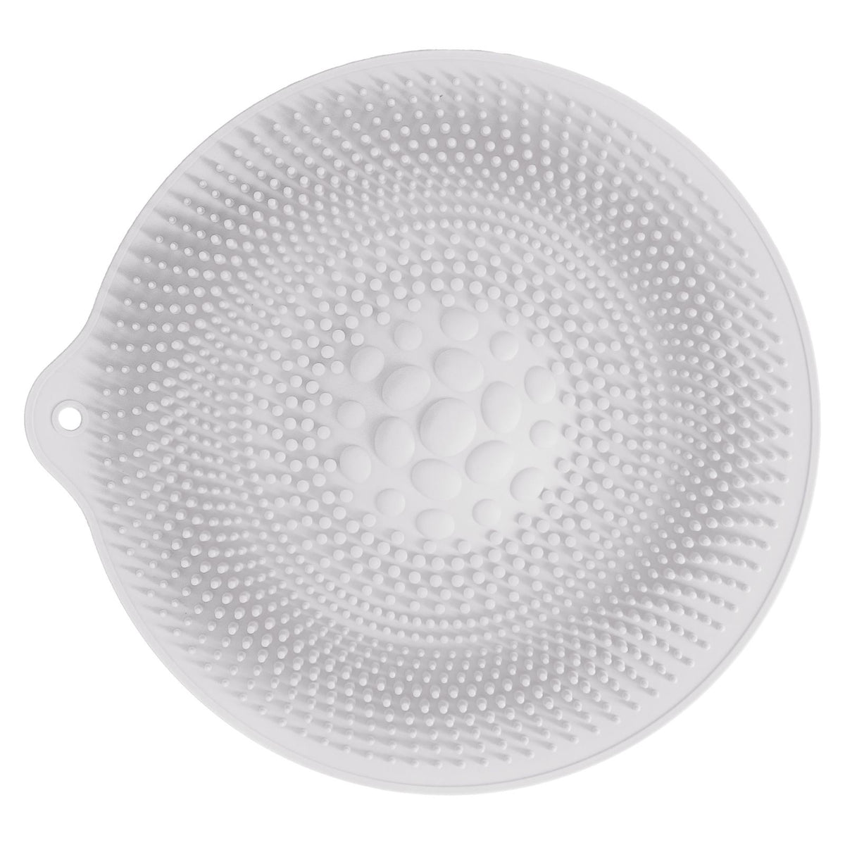 Natural Rubber Foot Bath Mat Innovative Anti Slip Shower Mat for Bathroom Foot Massager KitchenLight Gray