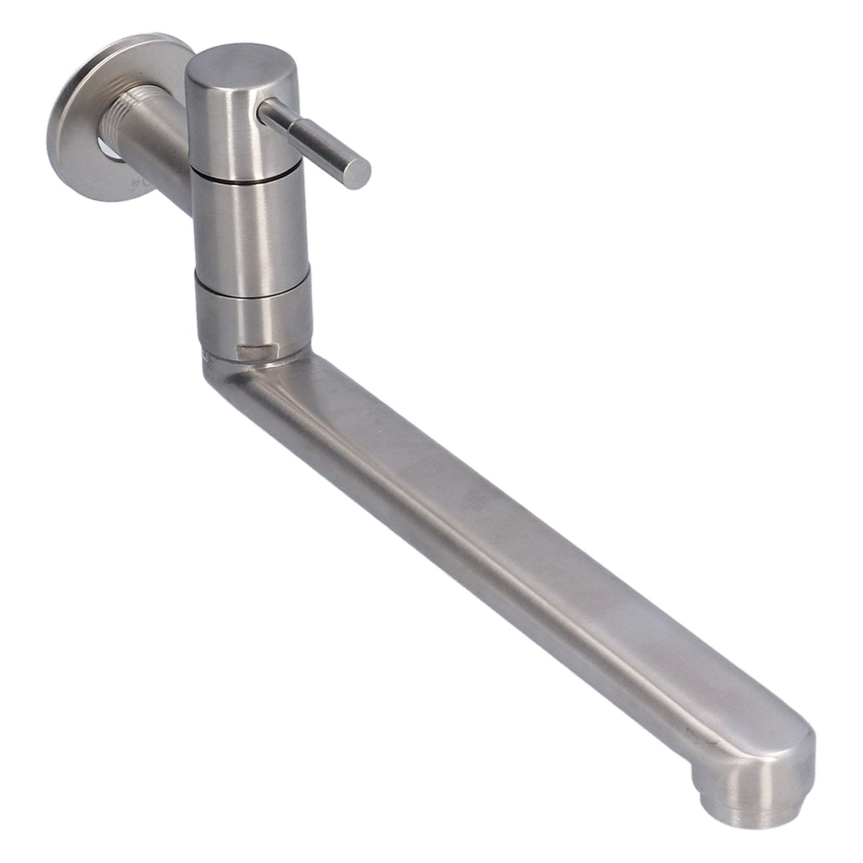 G1/2 Lengthen Water Faucet 304 Stainless Steel Single Cold Water Tap for Kitchen Balcony Mop Pool