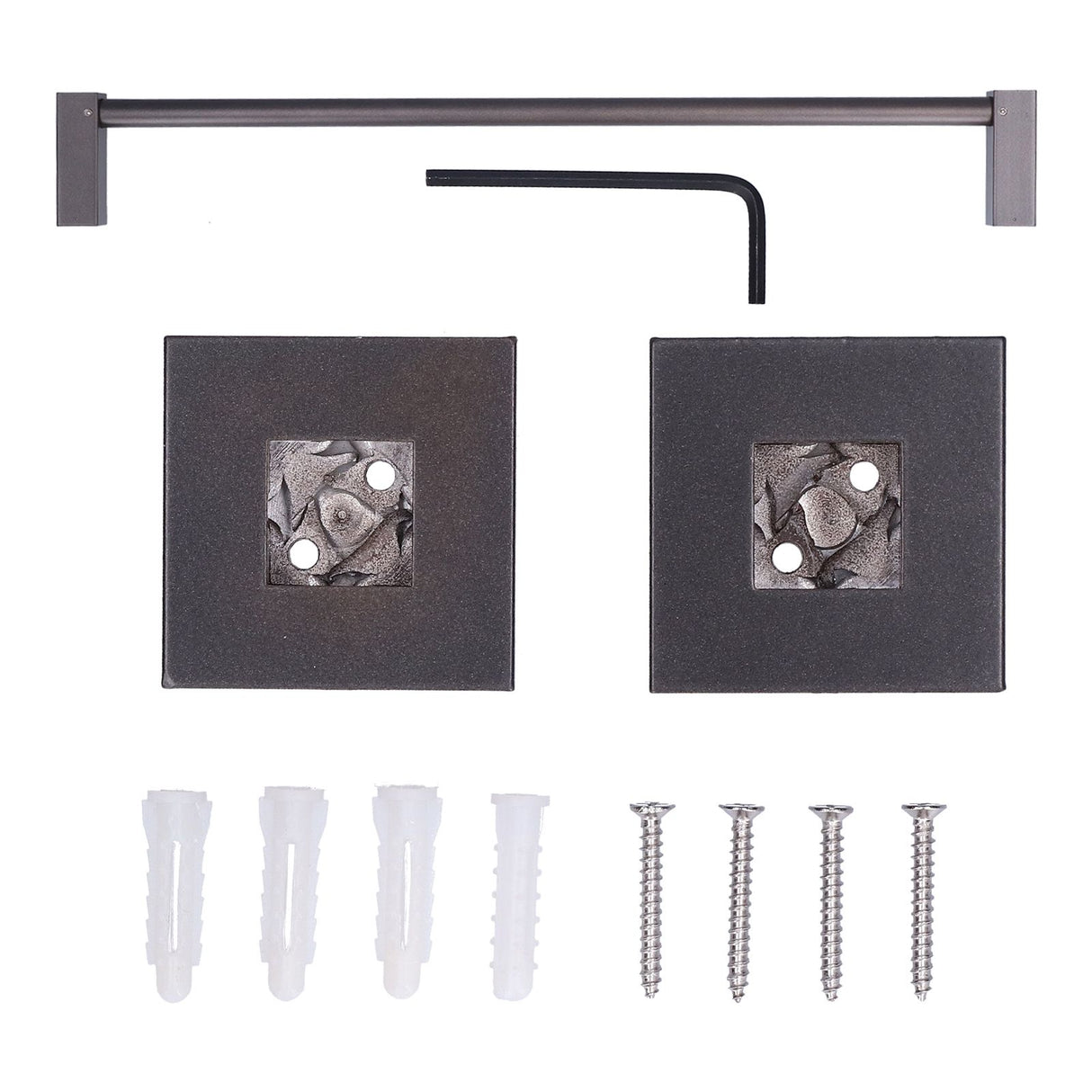 Slippers Rack Grey Wall Mounted Hanging Shoe Organizer Bathroom Storage Accessories