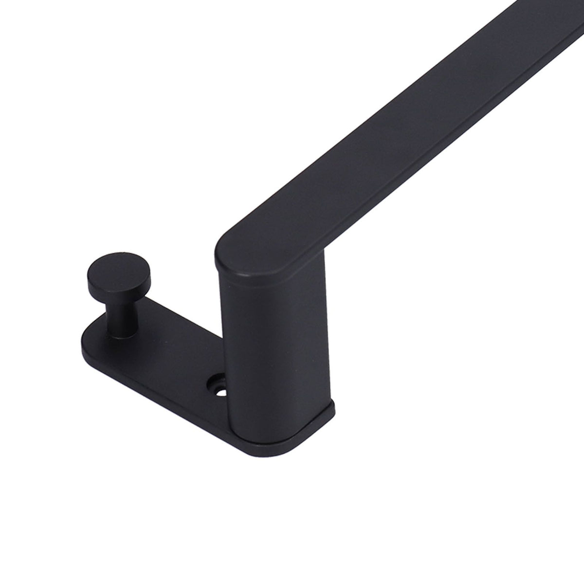 Single Towel Rack Aluminum Alloy 50cm / 20in Wall Mounted Towel Bar for Bathroom Kitchen