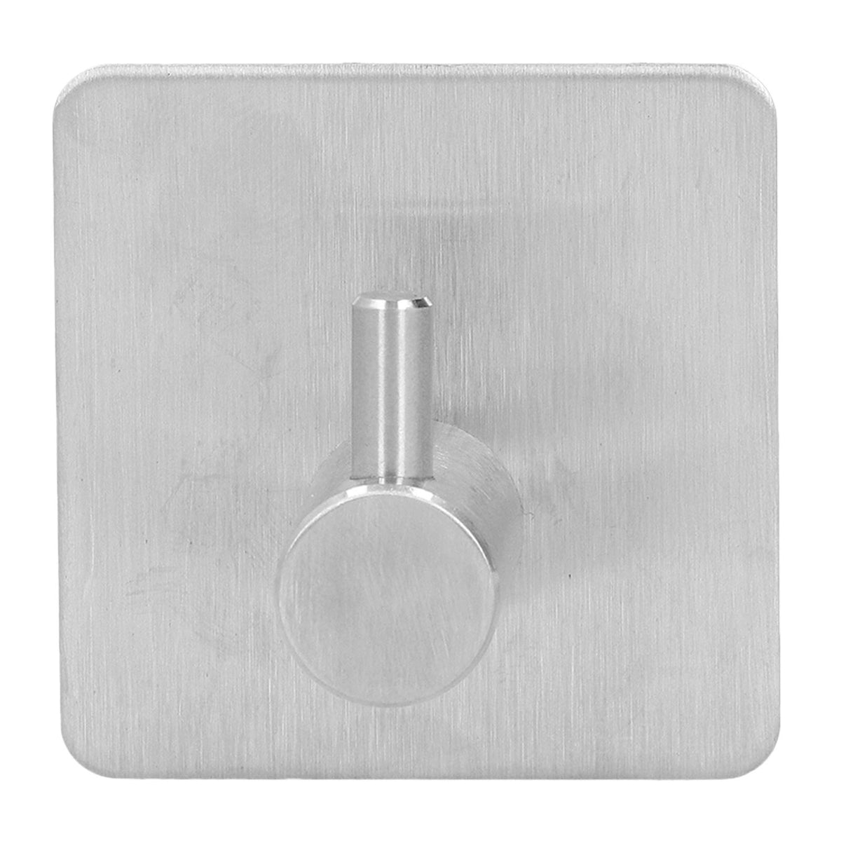 Cylindrical Hook 304 Stainless Steel Viscose Nonperforated Metal Bathroom Coat Hat Single Hook