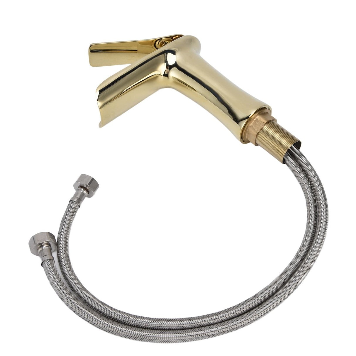 G1/2 Water Faucet Brass Modern Sink Bath Single Handle One Hole Bathroom Lavatory Wash Basin Mixer Tap