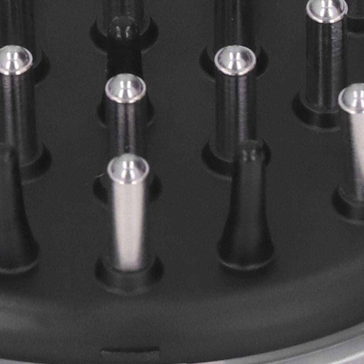 Scalp Applicator Comb Perspective Scale Window Design Ergonomic Essential Oil Resistant Scalp Massager BrushGrey