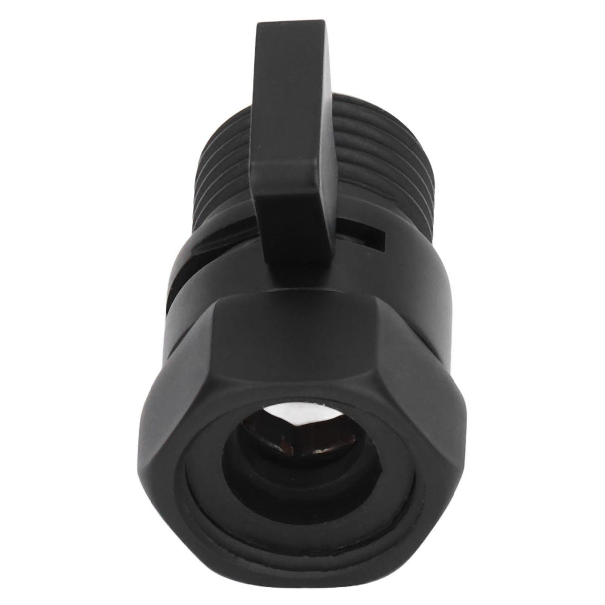 G1/2 Shut Off Valve Brass Water Control Valve Black Shower Head Sprayer Valve for Household Bathroom