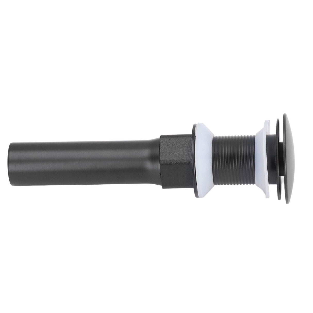 Round Popup Sink Drain Copper Stainless Steel Drain Stopper with Filter Basket Bathroom Accessory for Household