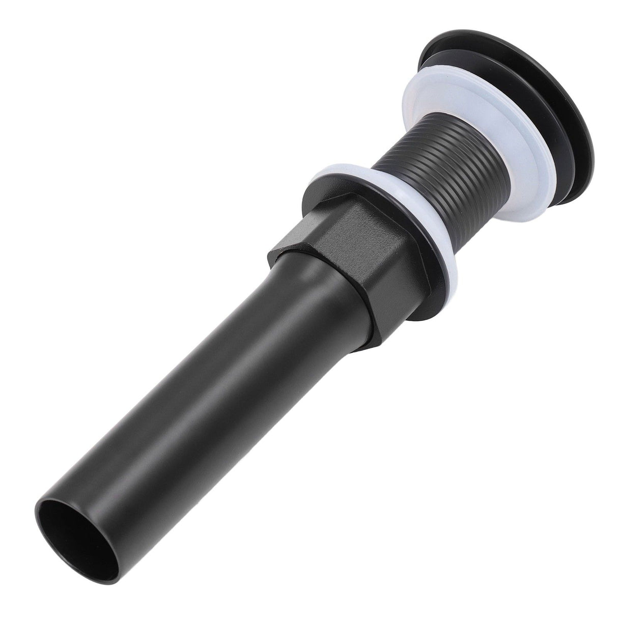Round Popup Sink Drain Copper Stainless Steel Drain Stopper with Filter Basket Bathroom Accessory for Household