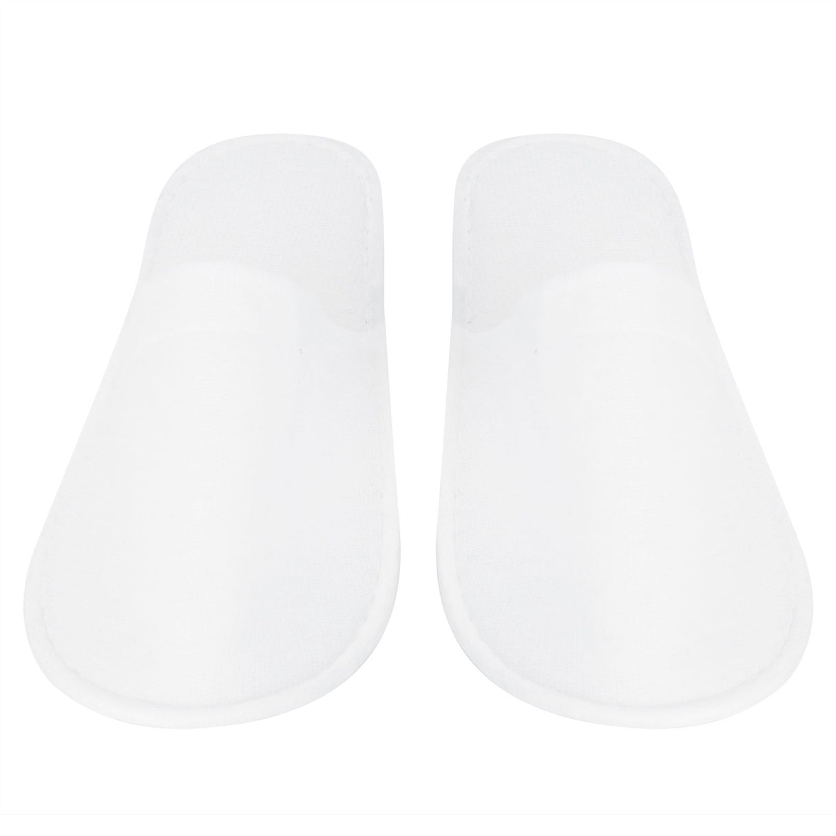 50 Pair White Disposable Slippers Hotel Slippers Anti Slip Spa Centre Travel Slippers for Outdoor Guest Room
