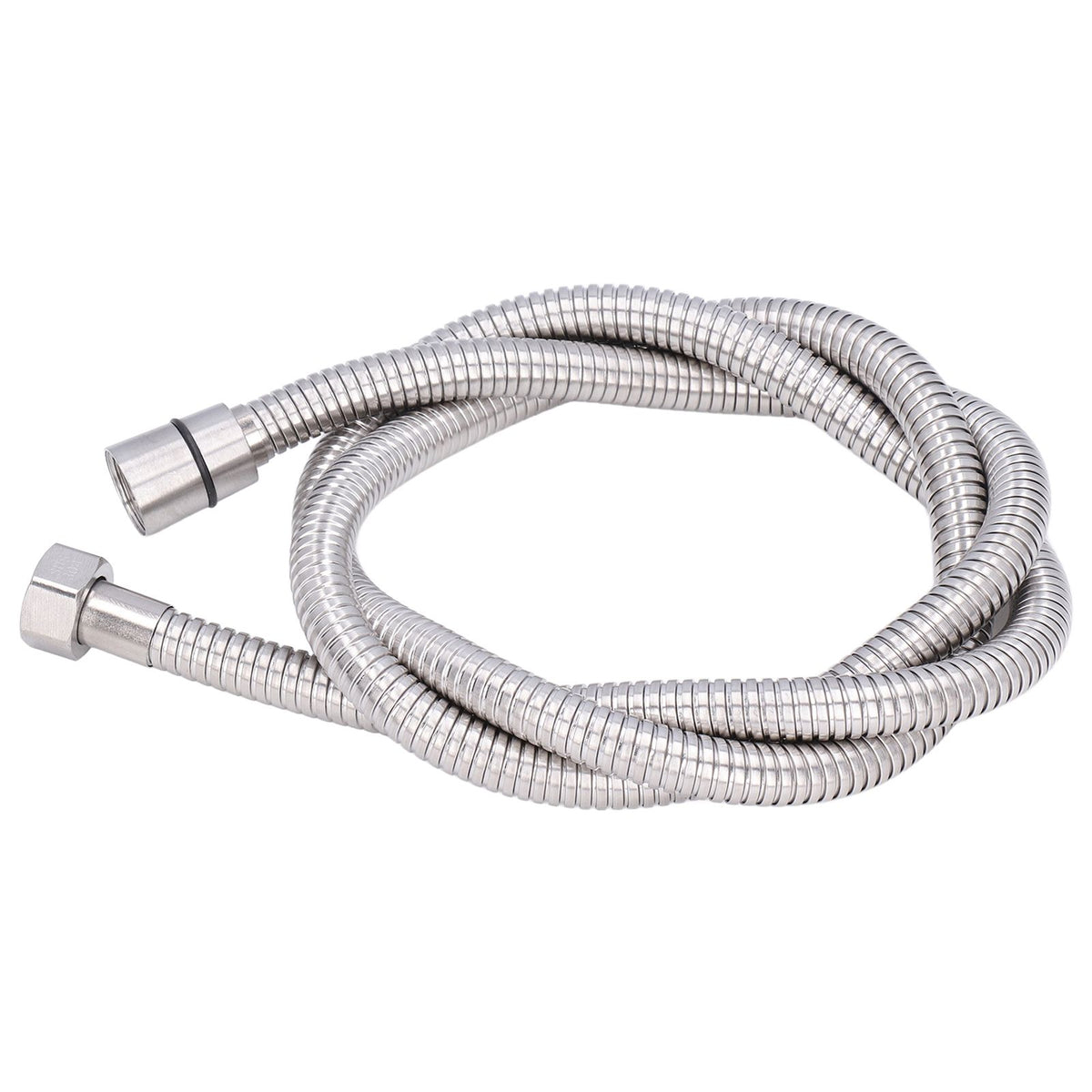 Stainless Steel Shower Hose Explosion Proof G1/2 Shower Head Hose for Bathroom Silver 1.5m/4.9ft
