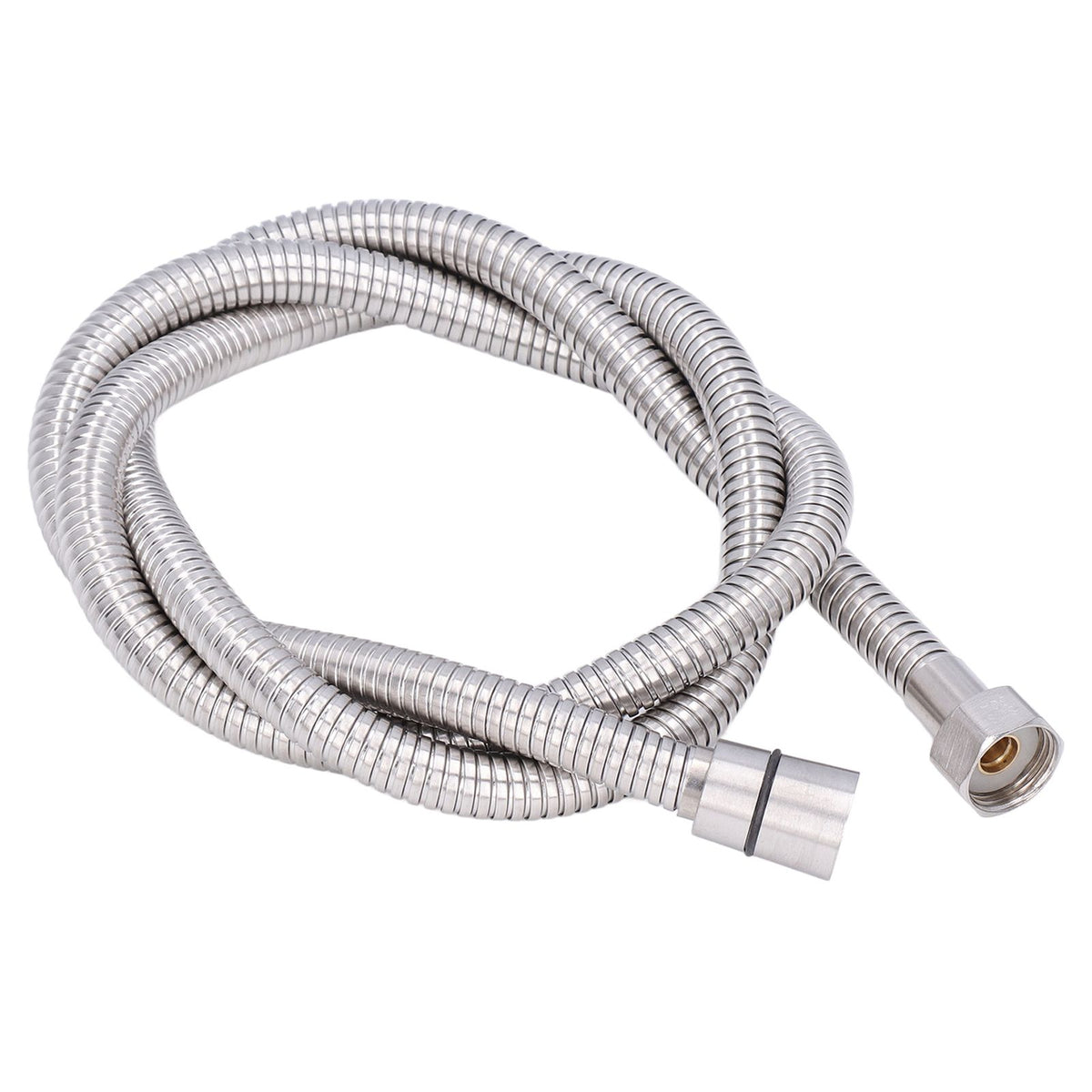 Stainless Steel Shower Hose Explosion Proof G1/2 Shower Head Hose for Bathroom Silver 1.5m/4.9ft