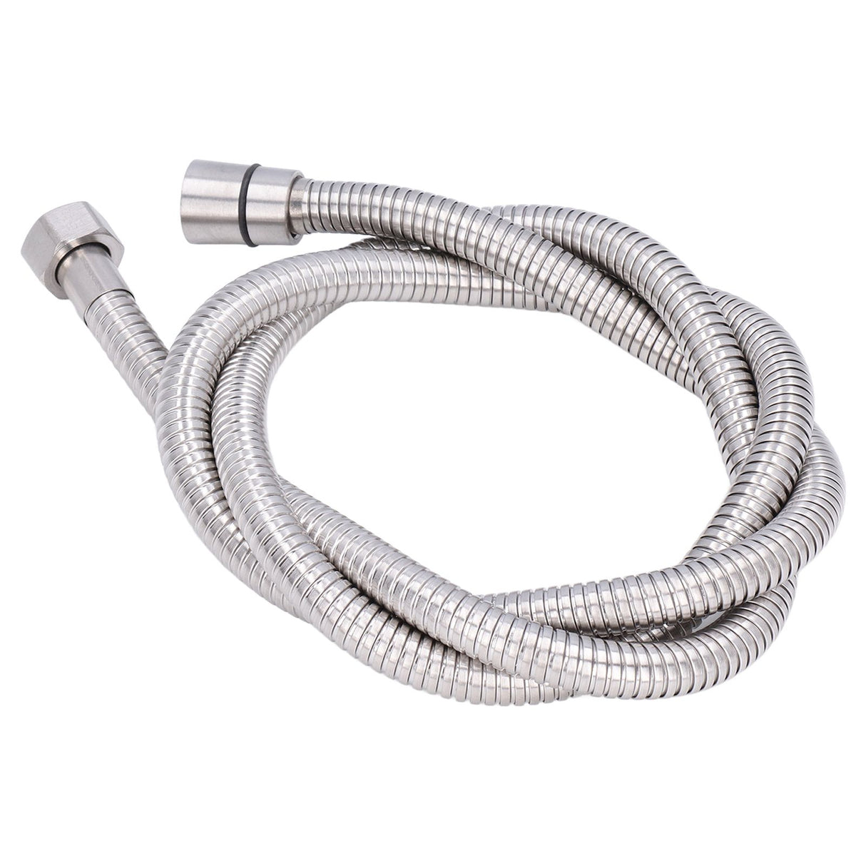 Stainless Steel Shower Hose Explosion Proof G1/2 Shower Head Hose for Bathroom Silver 1.5m/4.9ft