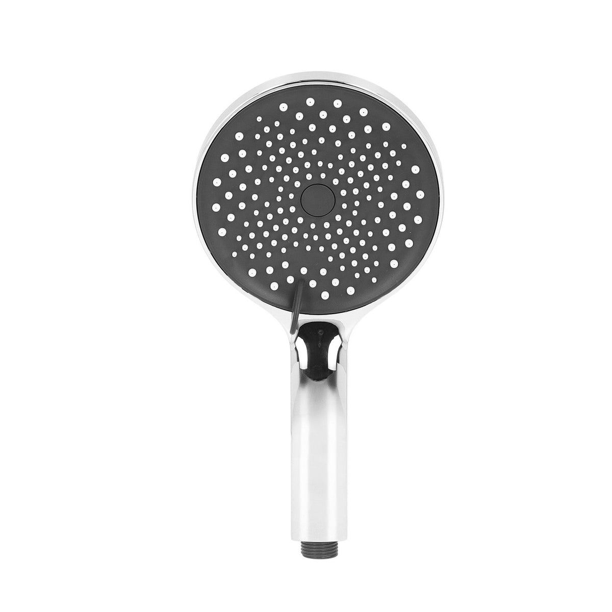 Handheld Shower Head High Pressure G1/2 Thread ABS Electroplated Showerhead for BathroomSilver