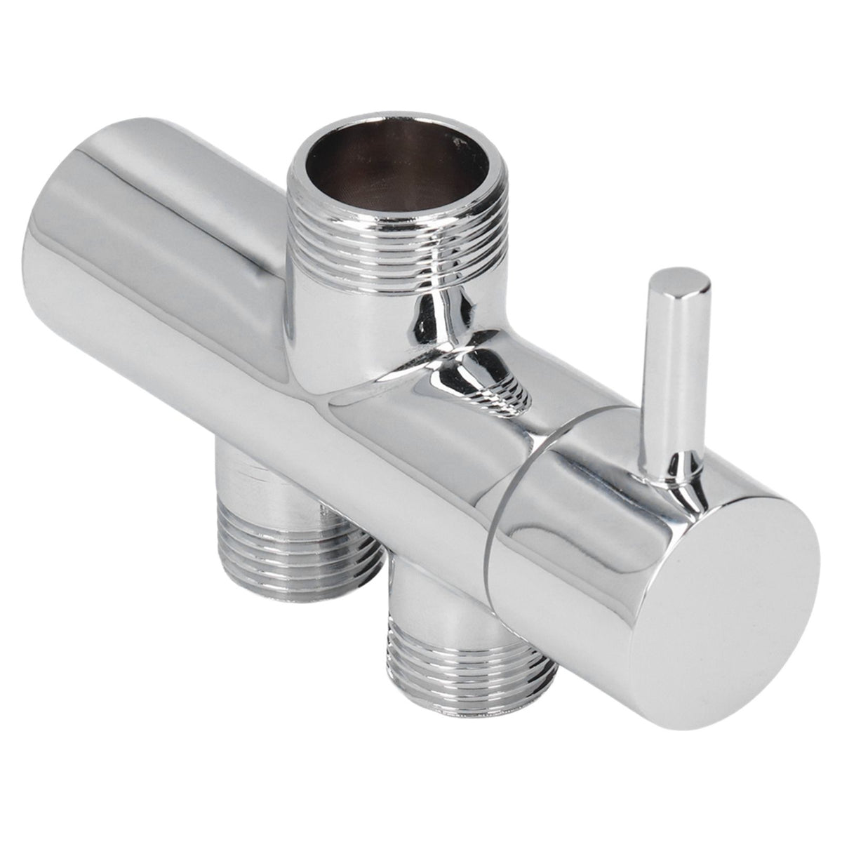 G3/4 to G1/2 Shower Arm Diverter Leakproof Tee Connector Brass Shower Diverter Valve for Bathroom
