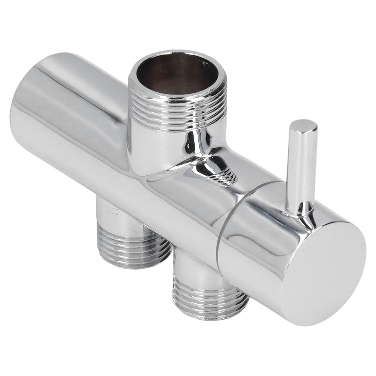 G3/4 to G1/2 Shower Arm Diverter Leakproof Tee Connector Brass Shower Diverter Valve for Bathroom