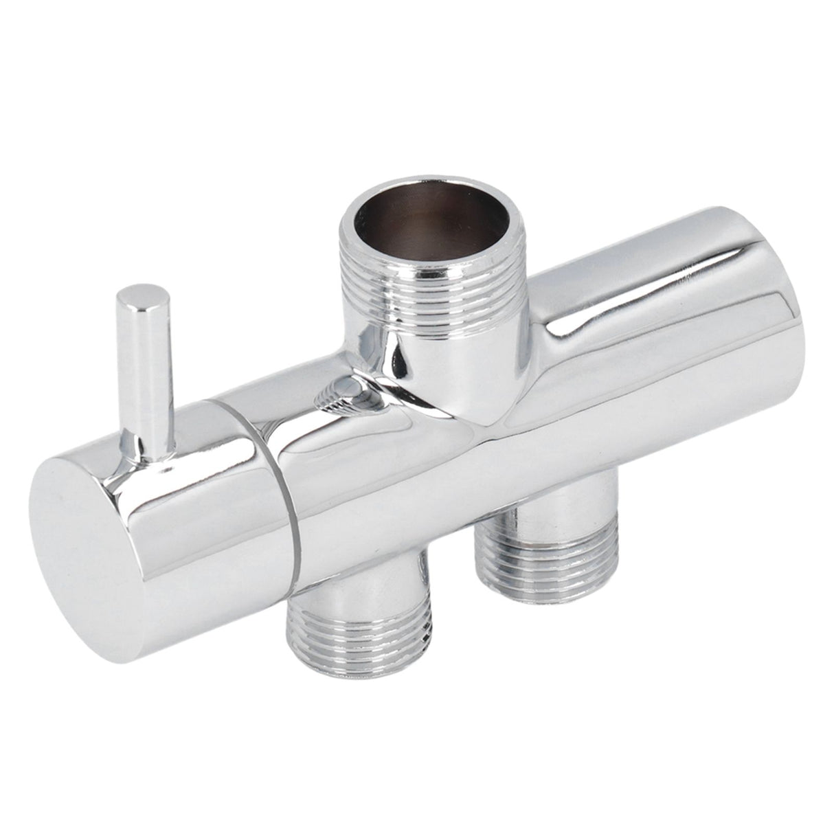 G3/4 to G1/2 Shower Arm Diverter Leakproof Tee Connector Brass Shower Diverter Valve for Bathroom