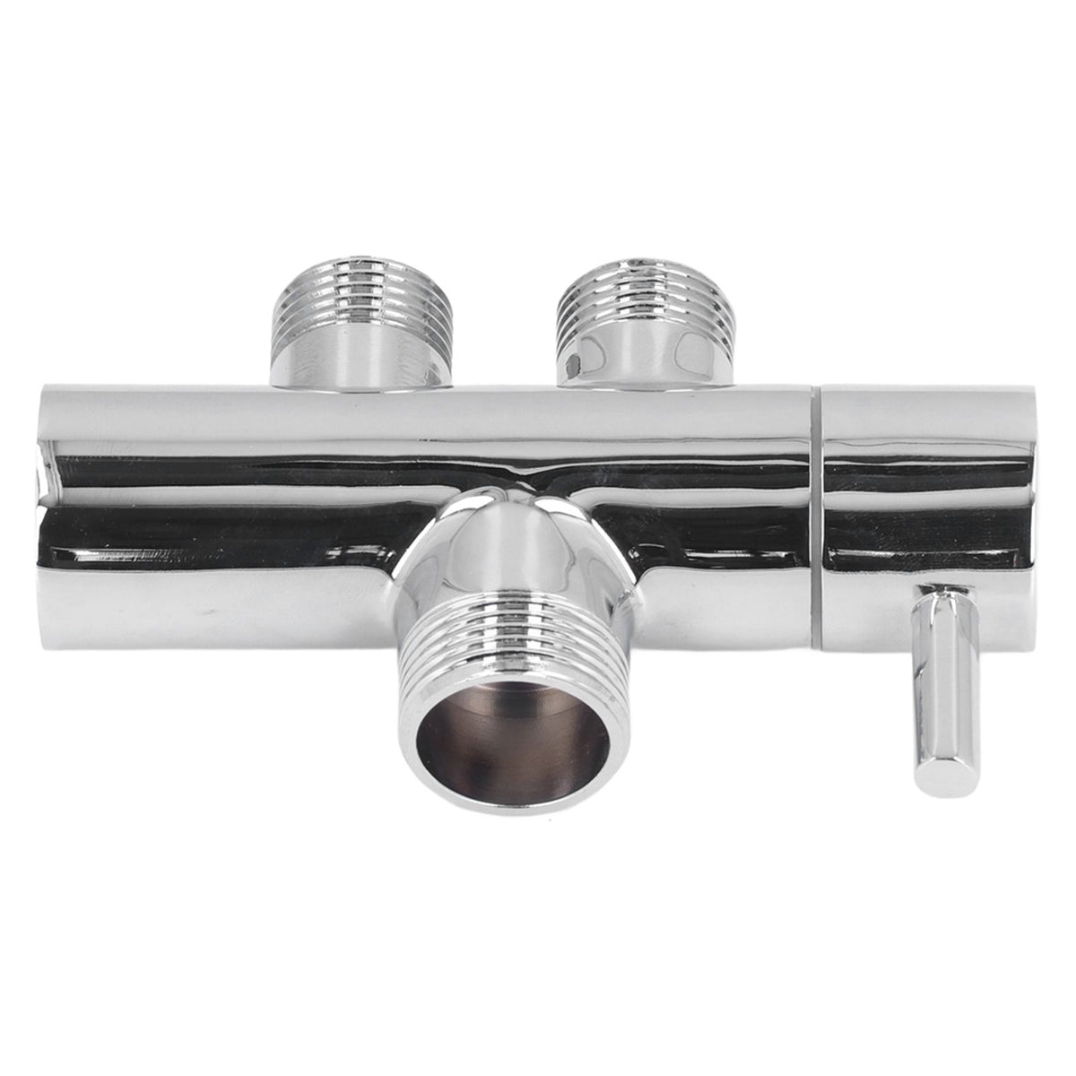G3/4 to G1/2 Shower Arm Diverter Leakproof Tee Connector Brass Shower Diverter Valve for Bathroom