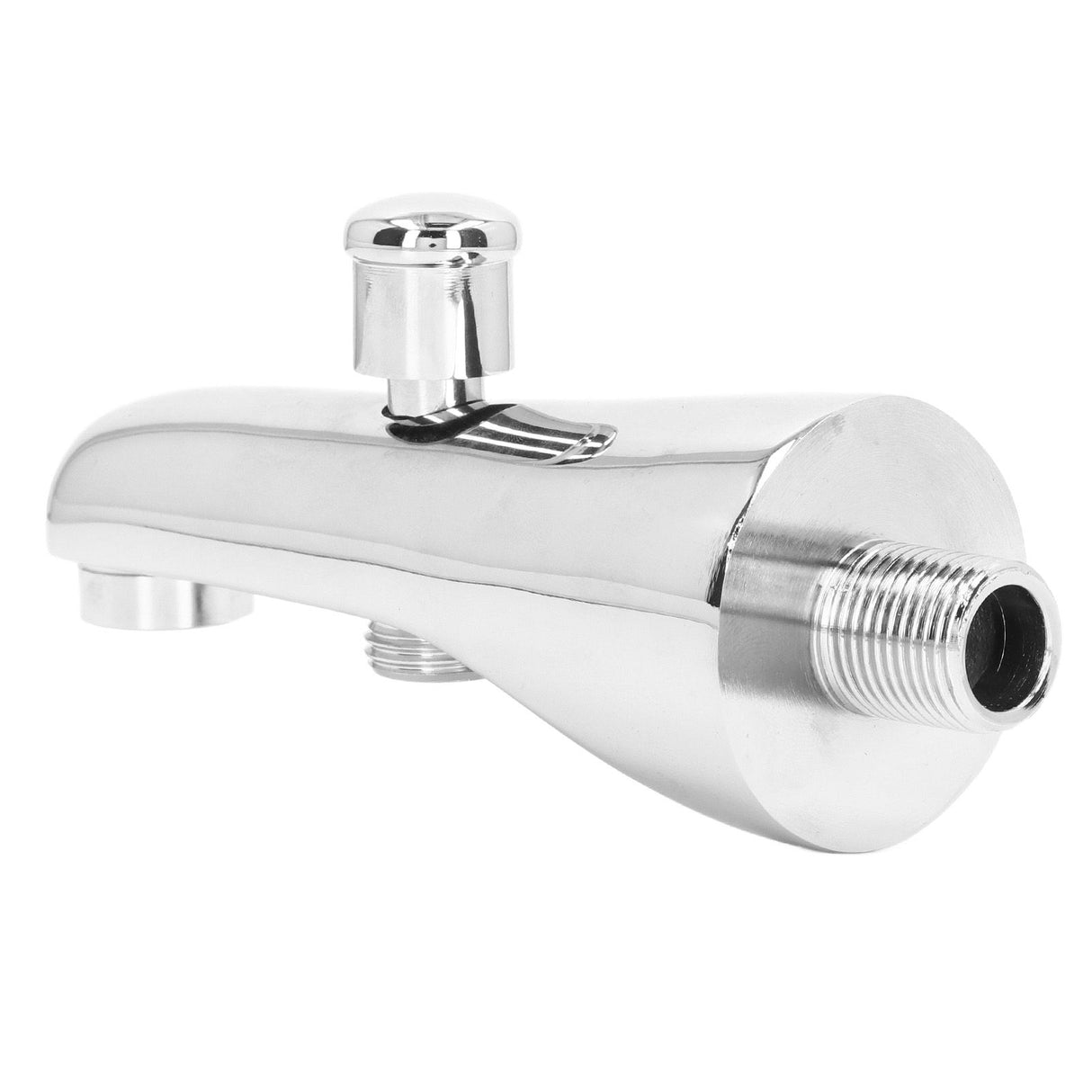 G1/2 Tub Spout Semicircle Simple Concealed Bathtub Faucet with Diverter for Bathroom Bathtub