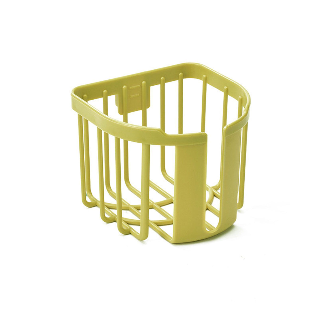 Toilet Paper Holder Wall Mounted Toilet Paper Basket Heavy Duty Bathroom Storage Rack for HouseholdYellow