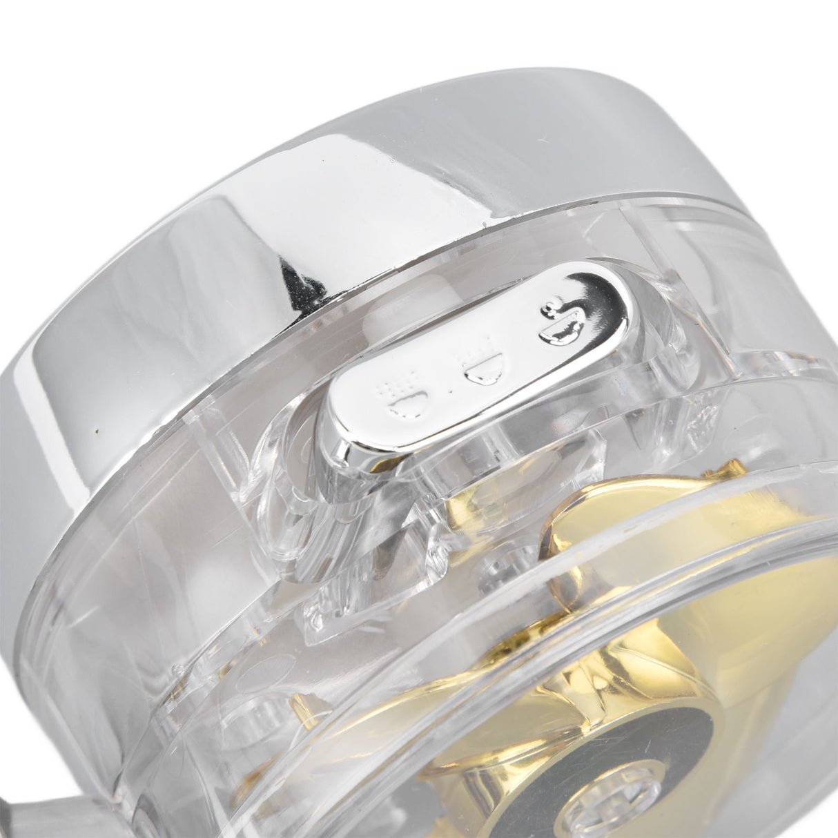 Propeller Shower Head Vortex Hydro Jet 360° Rotating Handheld with Pause Switch Filter G1/2