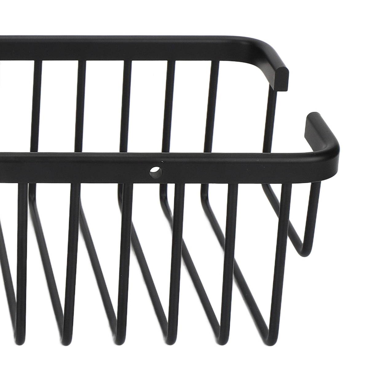 Wall Storage Rack Space Aluminum Rust Proof Large Capacity Kitchen Spice Organize Basket for Bathroom Beauty Salon