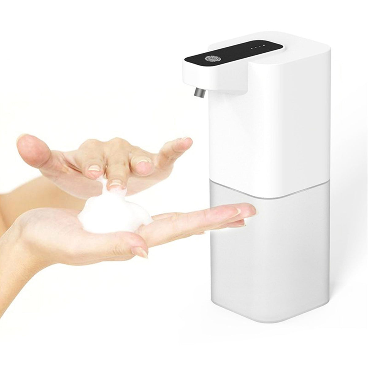 Infrared Automatic Sensor Soap Dispenser Touchless PX4 Waterproof Space Saving Automatic Dish Soap Dispenser for WashroomsFoam