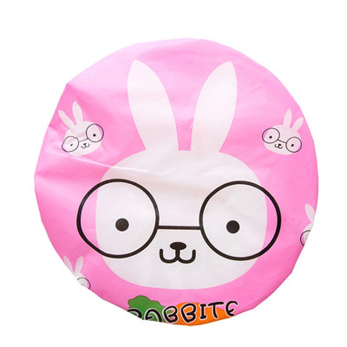 Bath Shower Cap Reusable Waterproof Kitchen Oilproof Hair Hat Cute Cartoon Design for Adults KidsRandom Style