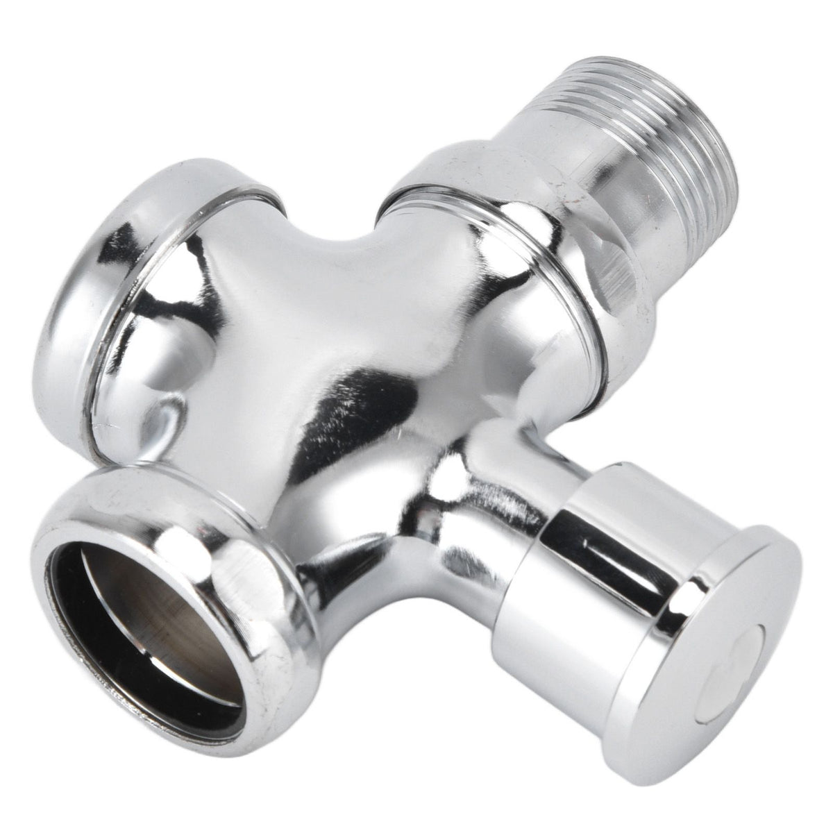 Urinal Flush Valve with Push Button Toilet Delay Flushing Valve Toilet Tank Parts Replacement DN20 DN25